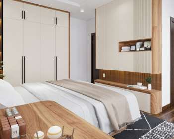 Thiết kế phòng ngủ 8m2 cho gia đình chú Long ở Cần Thơ 